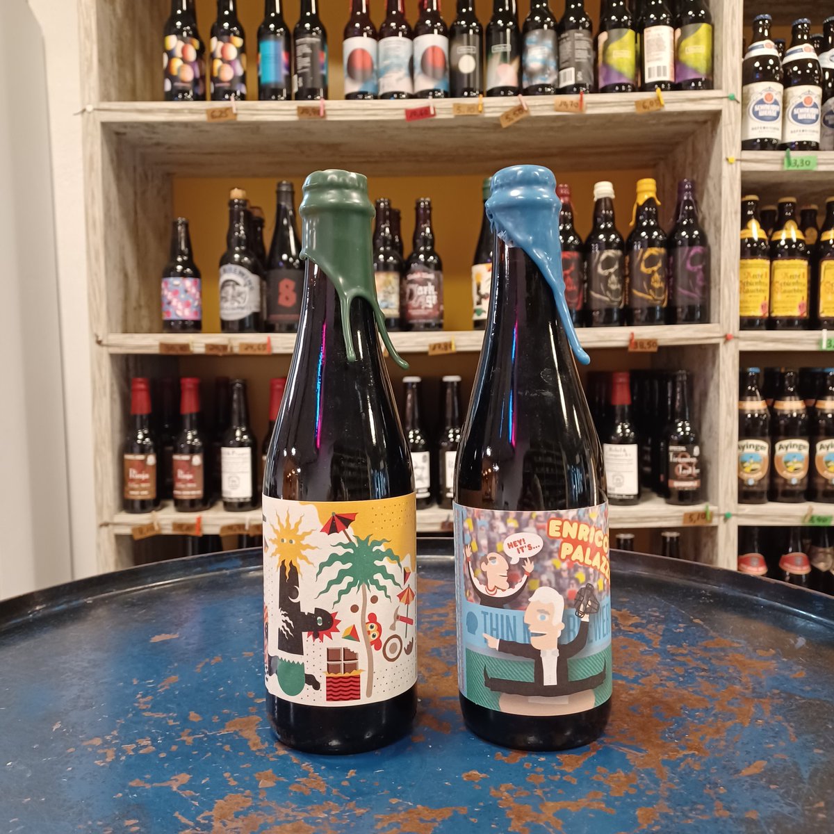 Thin Man Brewery at OKsional Beer! 
🥃 Bourbon BA Nib Nut - Imperial Stout - 14,4% 
⚾️ Enrico Palazzo - Blue Jacket + Mean Sardine collab - Imperial Stout - 14,66% 
okasional-beer.com 
#craftbeer #beer #cerveza #taproom #Barcelona