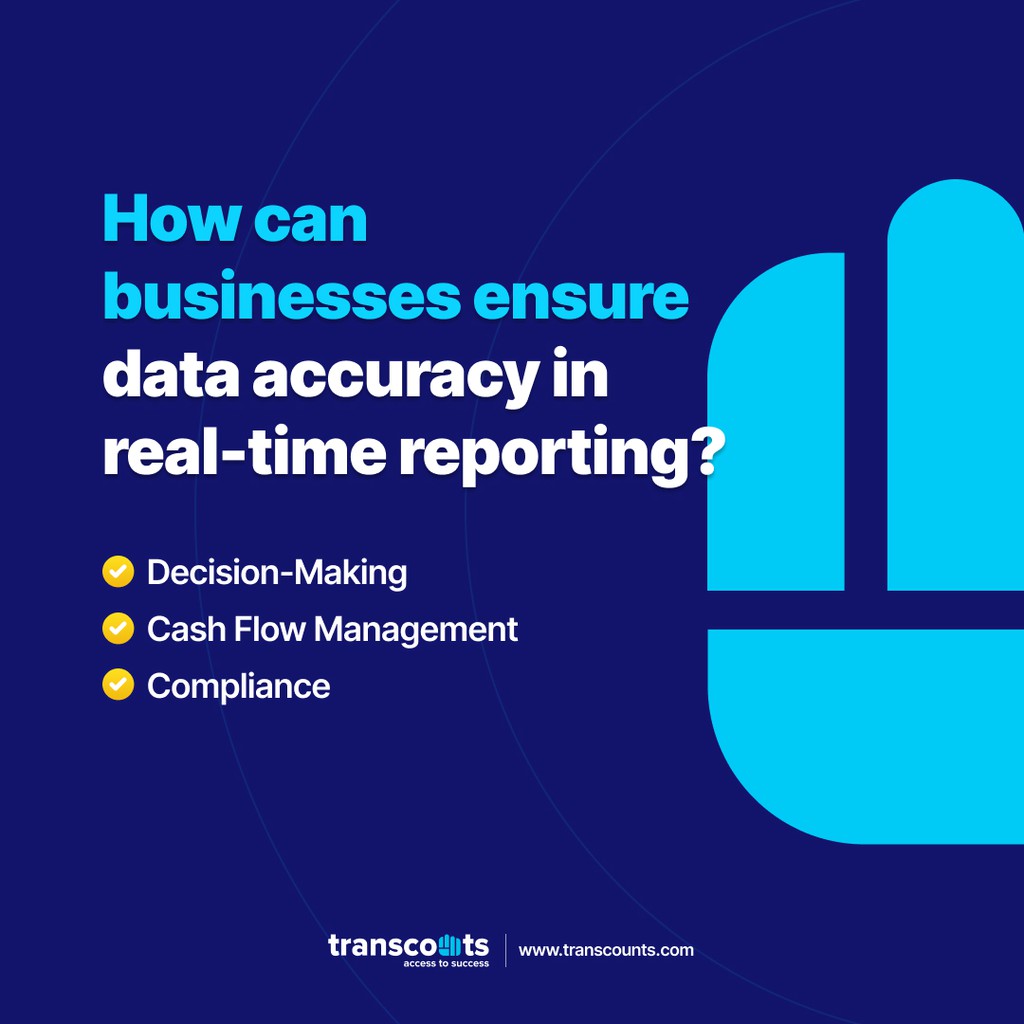 transcounts's tweet photo. How can businesses ensure data accuracy in real-time reporting?

Read more 👉 https://t.co/XCRGiLMZ40

#realtimereporting #dataaccuracy #businessintelligence #dataintegrity #automation #reliabledata #financialreporting #bookkeeping #transcounts https://t.co/T2oS2vctWT