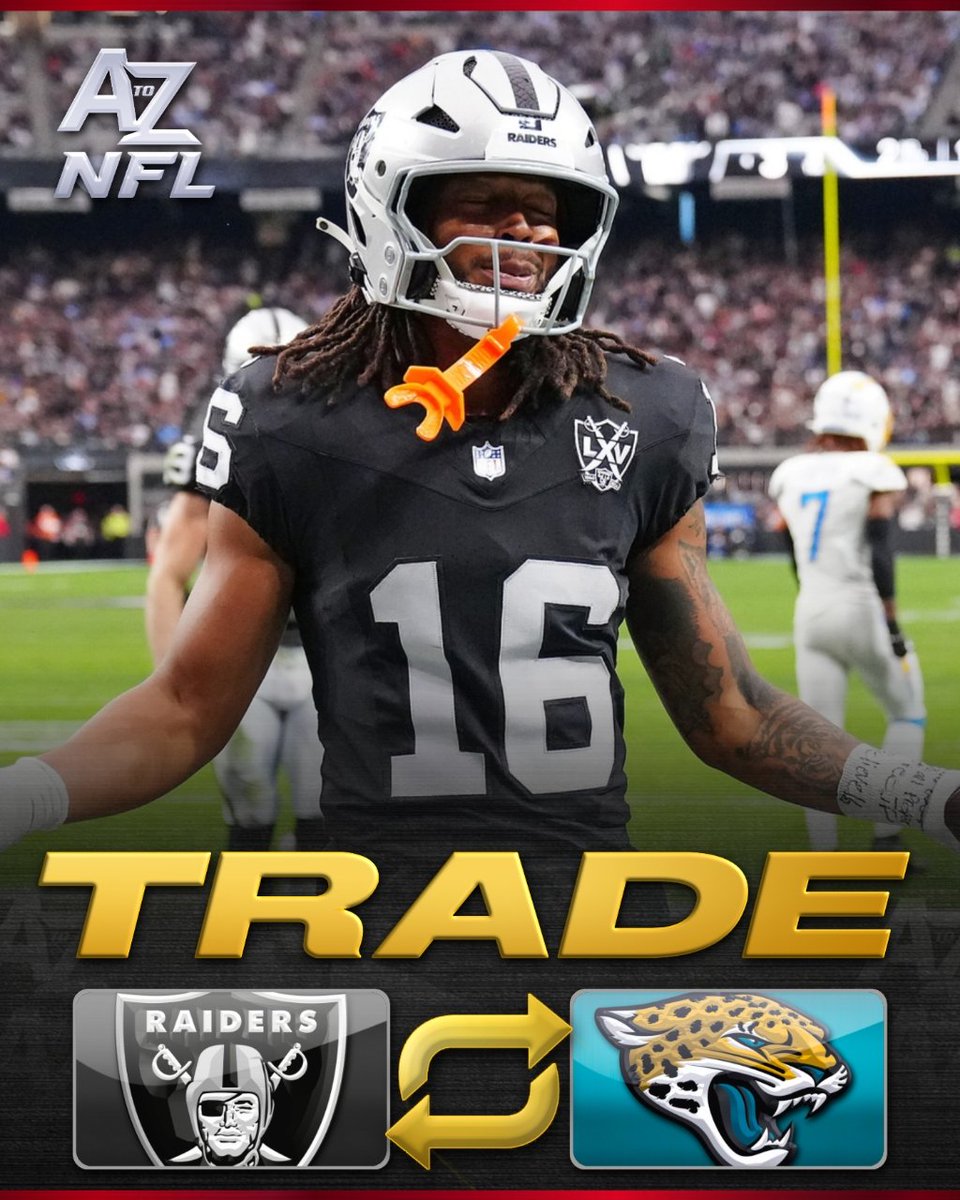 Raiders are trading WR Jakobi Meyers to the #Jaguars in exchange