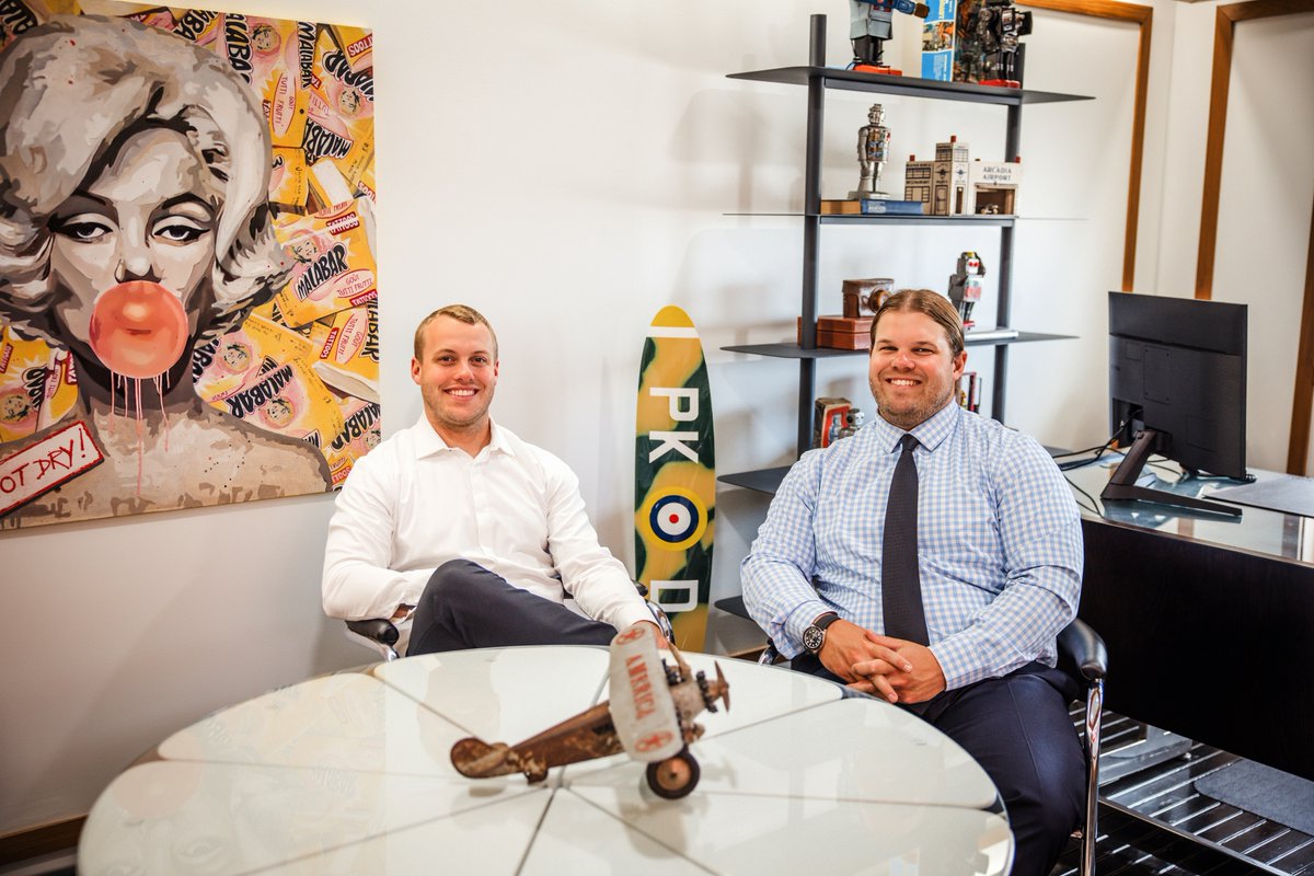 Four Generations, One Mission: Family, Flight, and the Future ✈️ 

PK &amp; Harrison each carved out their own paths to the company, gaining valuable experience inside and outside of aviation. Their stories are unique, but aligned in many ways.

Read more: bit.ly/43TJjgn