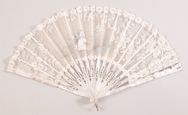 vintage folding fans