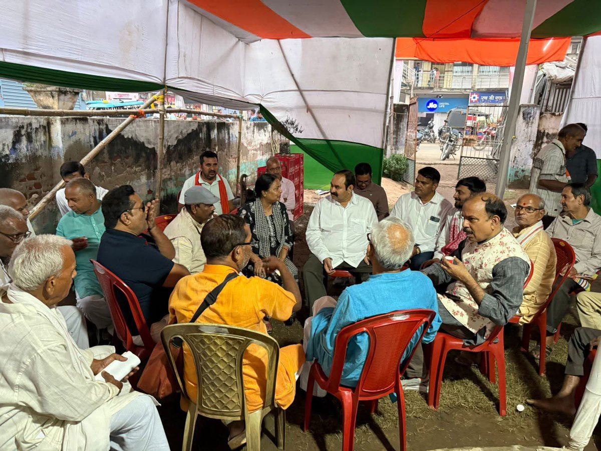 snp_inc's tweet photo. बिहार के बांका जिले की अमरपुर विधानसभा सीट पर आगामी 7 नवंबर को आयोजित होने जा रही आदरणीय श्री राहुल गांधी जी की जनसभा के सभा स्थल का जिला कांग्रेस अध्यक्ष श्रीमती कंचना कुमारी सिंह जी के साथ निरिक्षण किया। साथ ही, प्रखंड मुख्यालय में कार्यकर्ताओं और पदाधिकारियों के साथ बैठक कर सभा की तैया��ियों को लेकर आवश्यक दिशा-निर्देश दिए।