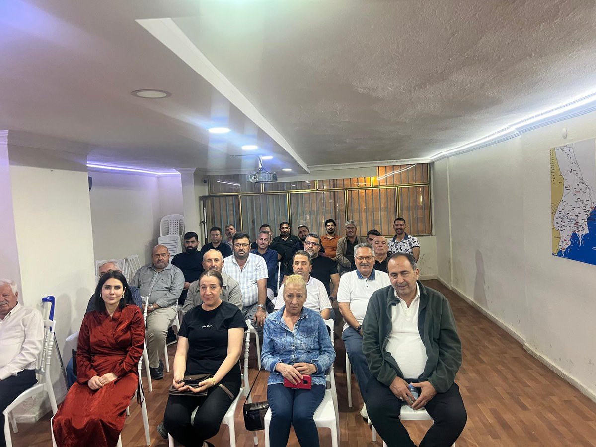 Haftalık Olağan Yönetim Kurulu Toplantımızı İlçe Başkanımız Sn.Mehmet Emin Kurt başkanlığında gerçekleştirdik.