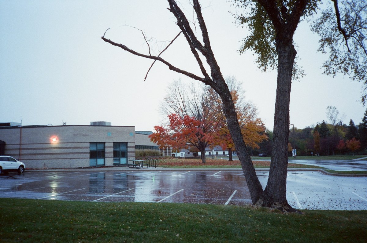 Rainy Halloween night, 10/31/2025