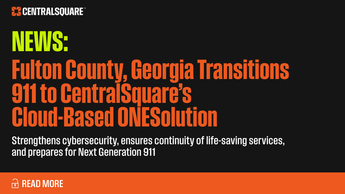 CentralSqTech's tweet image. When Fulton County, GA, experienced a cyberattack in 2023, it turned a disruption into a catalyst for modernization. 💡 Now live on our cloud-based ONESolution platform, their 911 operations are more secure, resilient, and better prepared for#NG911: bit.ly/3Xba8ZH