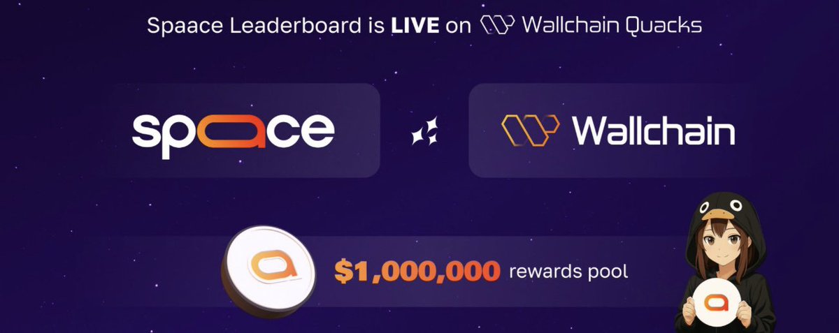 OsazeDev's tweet image. 𝗡𝗲𝘄 𝗖𝗮𝗺𝗽𝗮𝗶𝗴𝗻 𝗷𝘂𝘀𝘁 𝘄𝗲𝗻𝘁 𝗹𝗶𝘃𝗲 𝗼𝗻 𝗪𝗮𝗹𝗹𝗰𝗵𝗮𝗶𝗻!!!

@spaace_io is running a $1,000,000 campaign to reward real traders, creators and collectors.

- 4 Epochs ($250K each)
- Epoch 1: already live → Dec 4
- Top 333 contributors get rewarded (+50 random…