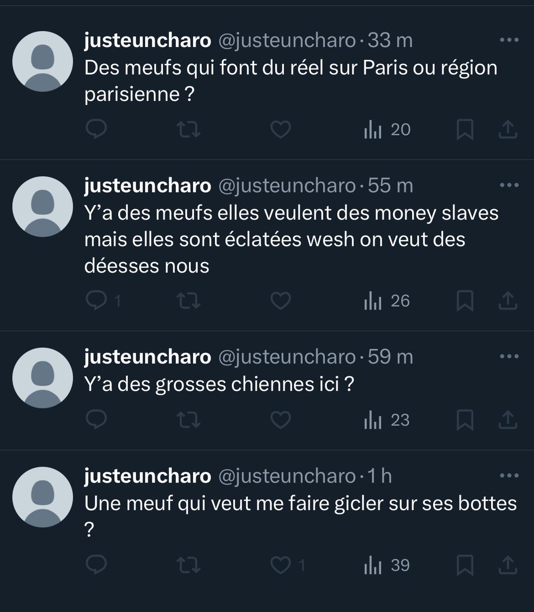 WitchLuana's tweet photo. Regardez moi cette sous merde qui parle mal comme ça mais qui te bloque dès que tu le taquine un peu��
Signalez moi ça, ça a rien à foutre dans la communauté 🤣🤣
Le petit reuf à Oussama Amar la 🤣🤣 https://t.co/6FrhBUc5d1