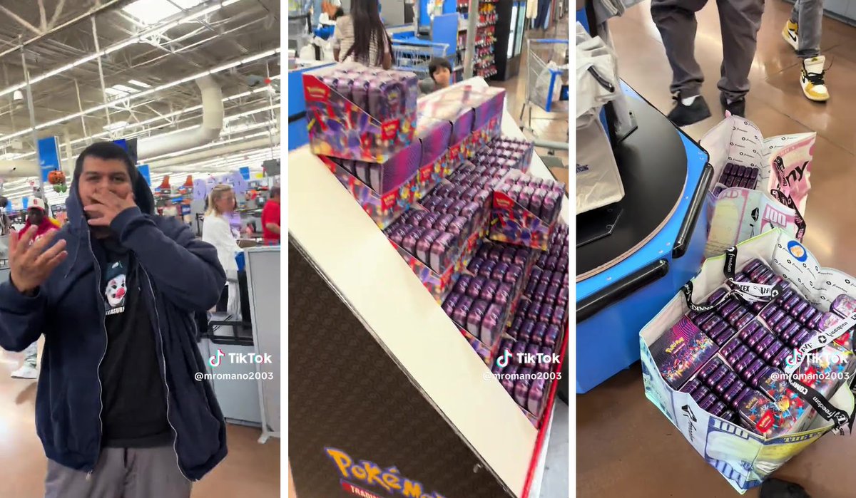pokebeach's tweet image. Walmart Imposing Purchase Limits on Pokemon Cards Starting November 5th

Check out this article on PokeBeach for all the details:

➡️  pokebeach.com/2025/11/walmar…