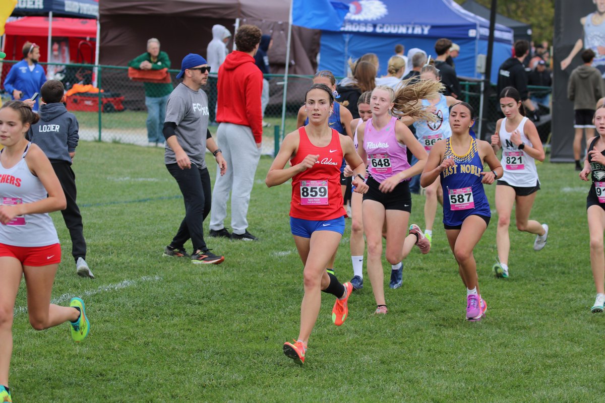 See some of the pictures from the Girls Cross Country team at the IHSAA State Finals. The whole album can be seen at johnadamseagles.com/Galleries
🏃‍♀️🦅🔴⚪️🔵🏆🏃‍♀️