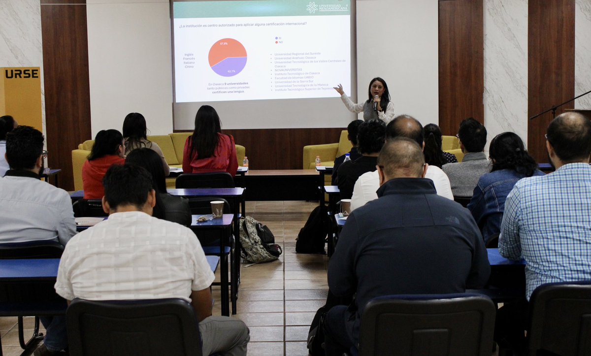 La Red de Internacionalización realizó su tercera sesión de trabajo en Oaxaca. 
Reconocemos la participación de la Lic. Martha Chandomid Salud y la Mtra. Nydia Sánchez de la Universidad Mesoamericana Oaxaca, fortaleciendo una internacionalización sostenible y con sentido humano.