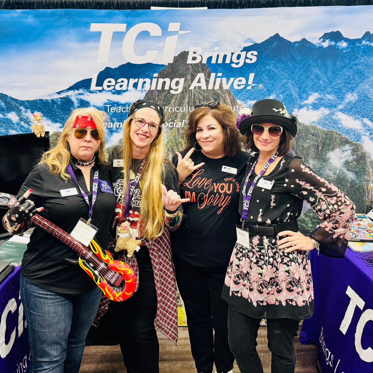 TeachTCI's tweet image. The TCI team wrapped up October, celebrating in costume and connecting with educators at @TxSocialStudies &amp;amp; @FLCSSNetwork. 🎃

Here&apos;s where we&apos;ll be next! bit.ly/4kCJCBX

#sschat #TXCSS2025 #FLEdchat