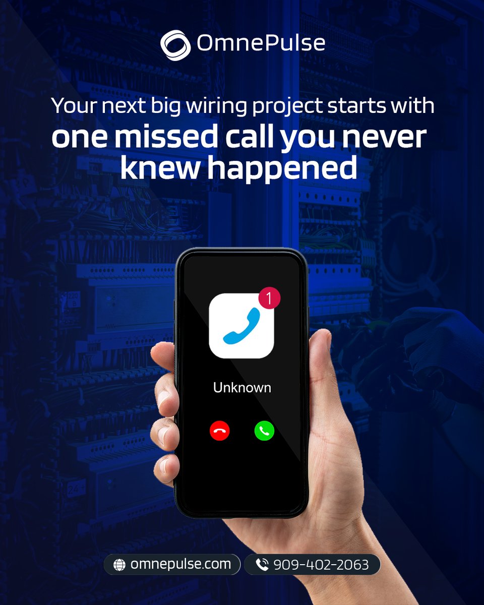OmnePulse1's tweet image. Missed calls = missed power. Keep your business charged 24/7 with OmnePulse.

⚡ Learn more: omnepulse.com

#ElectricalContractor #OmnePulse #AIResponse #LeadAutomation