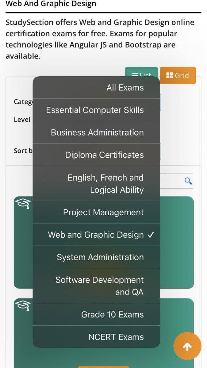 ودك تختبر نفسك قبل تدخل اختبار شهادة احترافية؟ 🎯🔥

موقع قوي يعطيك محاكاة لاختبارات الشهادات الاحترافية
مثل الأمن السيبراني، البرمجة، الشبكات، وغيرها 👨🏻‍💻✨

يفيدك كثير لو ناوي تختبر وتبي تشوف مستواك الحقيقي قبل ما تدفع 👌🏻🚀

studysection.com/certification-…

انصحك تحفظ الموقع 📌