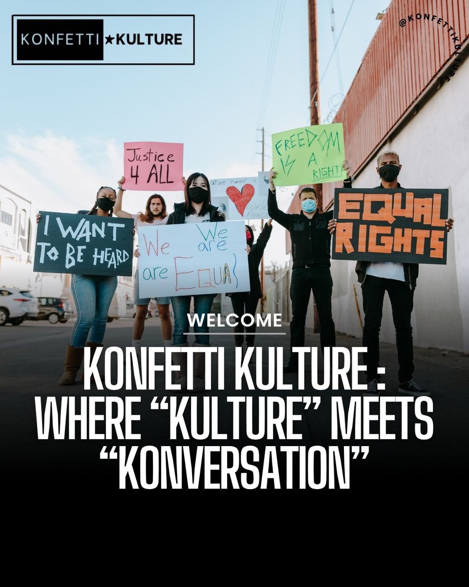 KonfettiKulture's tweet photo. A “kreative” space where “kulture” meets “konversation”, where every voice, every rhythm, and every story has a place.
No filters, no borders, just vibes.
🎉 Kulture | 🎤 Kommentary | 🌍 Konnection
.
.
.
#KonfettiKulture #Kulture #Kommentary #Konnection #Kommunity #Fyp https://t.co/DwLAIm0Uc4