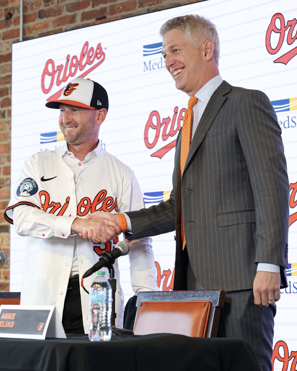 Orioles's tweet image. A perfect fit 🧡