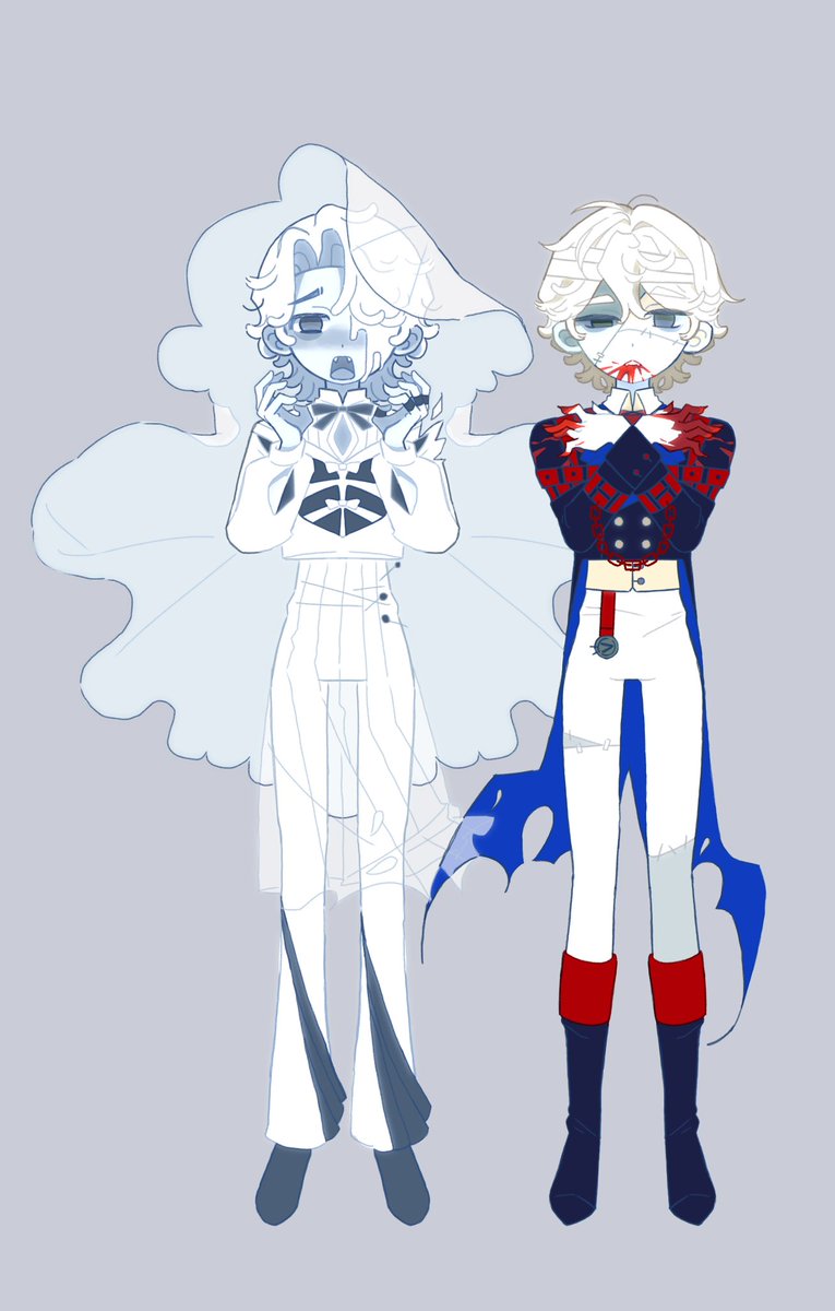 LVYAN20030307's tweet image. 迟到的万圣节👻
#florimatt    #フロマティ #火偶