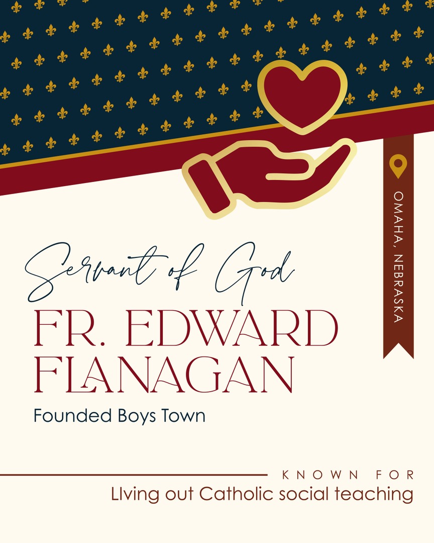 🔗 His Story:  lacatholics.org/2025/11/04/ser… 

#BeAnAmericanSaint: Learn the 7 tenets of Catholic Social teaching &amp; find a way to implement at least one in your life!

#PraytoAnAmericanSaint: Ask for his intercession, especially in social situations when the right thing is hard to do!