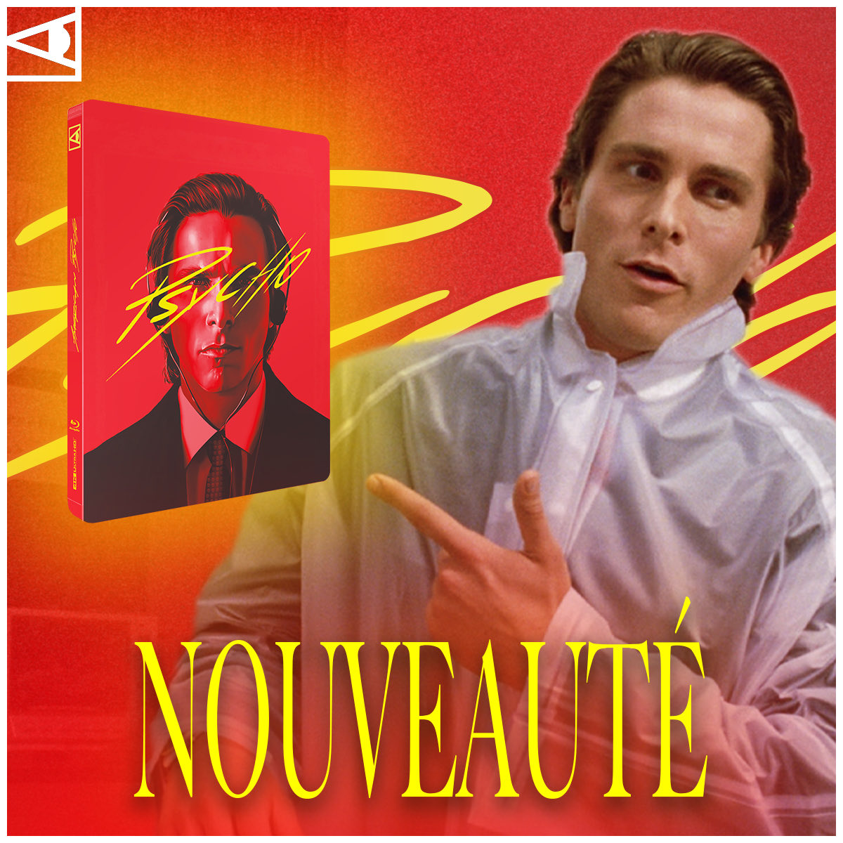 latelierdimages's tweet image. 🔪 NOUVEAUTÉ 🔪

(Re)découvrez le thriller horrifique adapté du best-seller de Bret Easton Ellis en édition limitée #Steelcase Blu-Ray #4K UHD !

#AmericanPsycho, c'est dispo dès maintenant sur notre site 👉 urls.fr/HfIROw

*Visuel exclusif de @FloreMaquin*