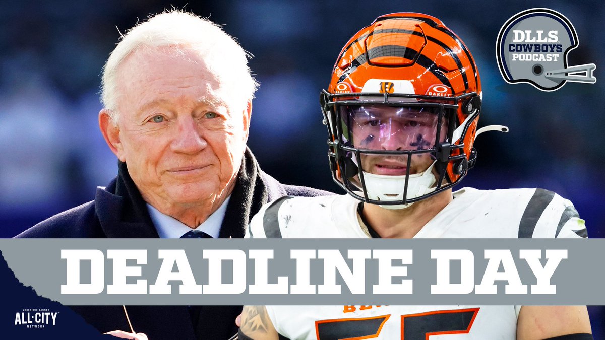 DLLS_Cowboys's tweet image. The #DallasCowboys make a trade for LB Logan Wilson. @timeforjeffrey give us the scouting report on the new linebacker.

Recap the devastating loss to the Cardinals  27-17

TOTE THAT THANG TUESDAY

Will Jerry Jones make more trades?

Join the show LIVE on YouTube…