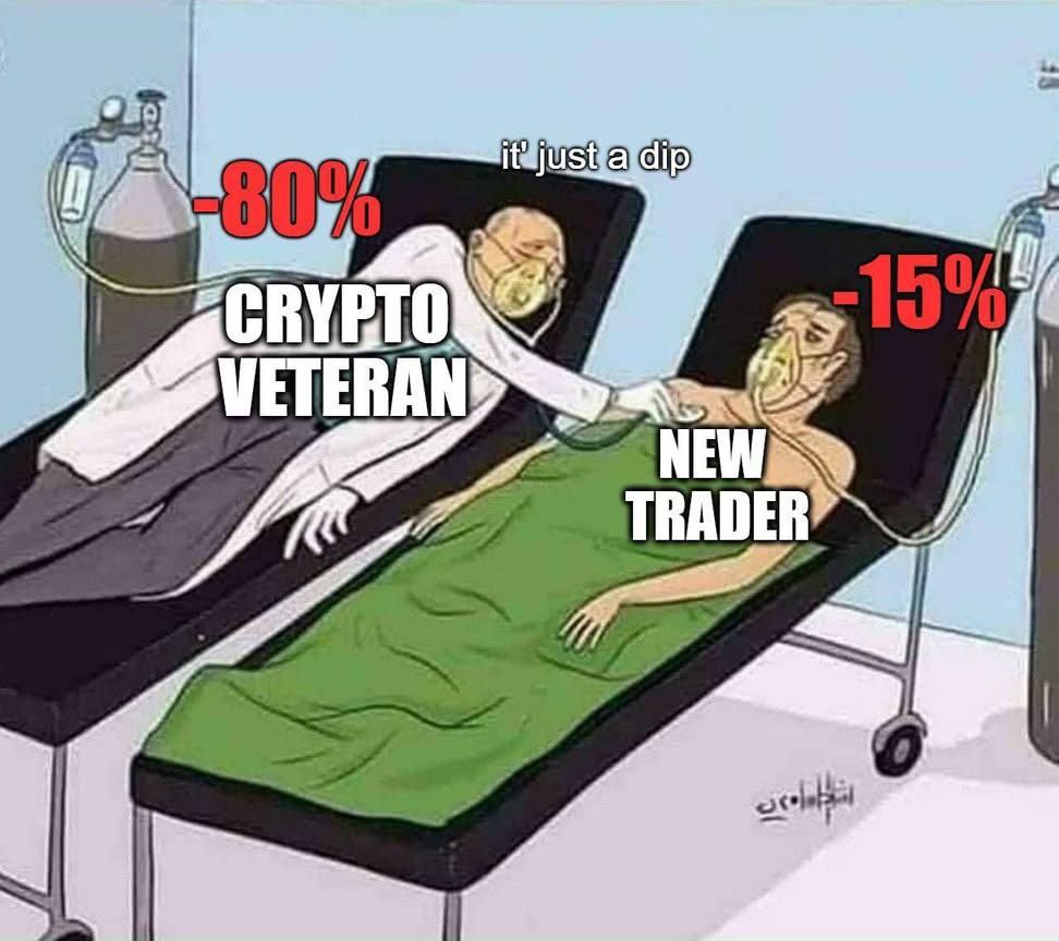 BanHolly's tweet image. It's just a dip 🤕🩸🩸
.
.
.
#crypto #cryptotrading #cryptocrash #meme