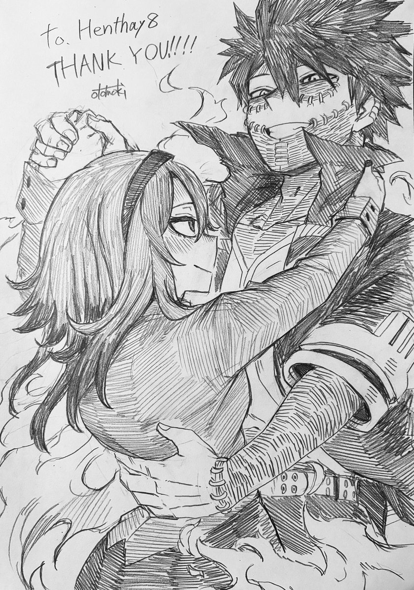 Henthay8's tweet photo. Best early birthday gift art from: @nagatomo1565 ♡(⁠｡⁠･⁠ω⁠･⁠｡⁠)⁠ﾉ⁠♡
⁠ #Dabi #荼毘 #yumetwt #yumeship #hrakプラス https://t.co/GNuHLC6PTn