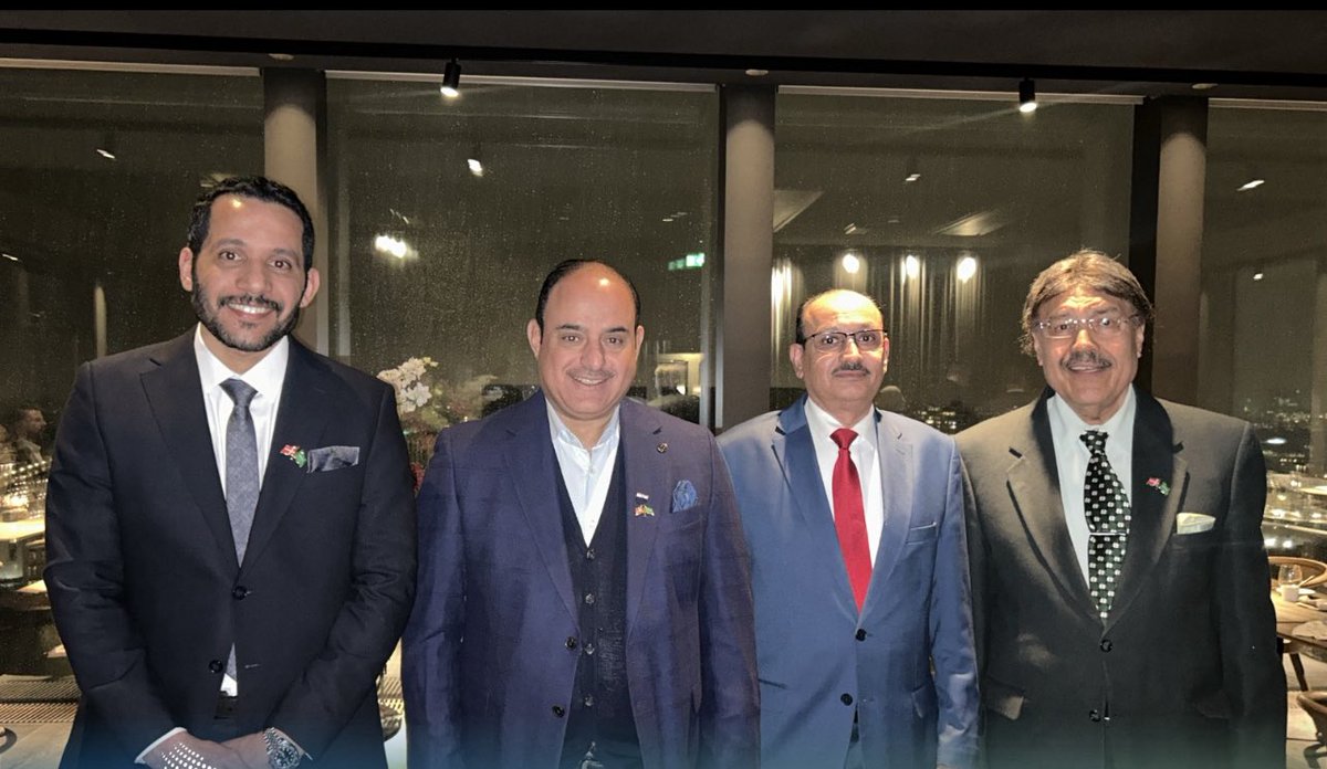 #السعودية #الدنمارك 
#ماجد_الحكير
 سفير المملكة لدى الدنمارك أ.سهل عرقسوس
يقيم بالعاصمة كوبنهاجن حفل استقبال لوفد مجلس الأعمال السعودي الدنماركي برئاسة
رجل الأعمال  أ.ماجد الحكير
حيث جرى بحث أوجه التعاون ومناقشة فرص الاستثمار والتحديات التي تواجه المستثمرين السعوديين