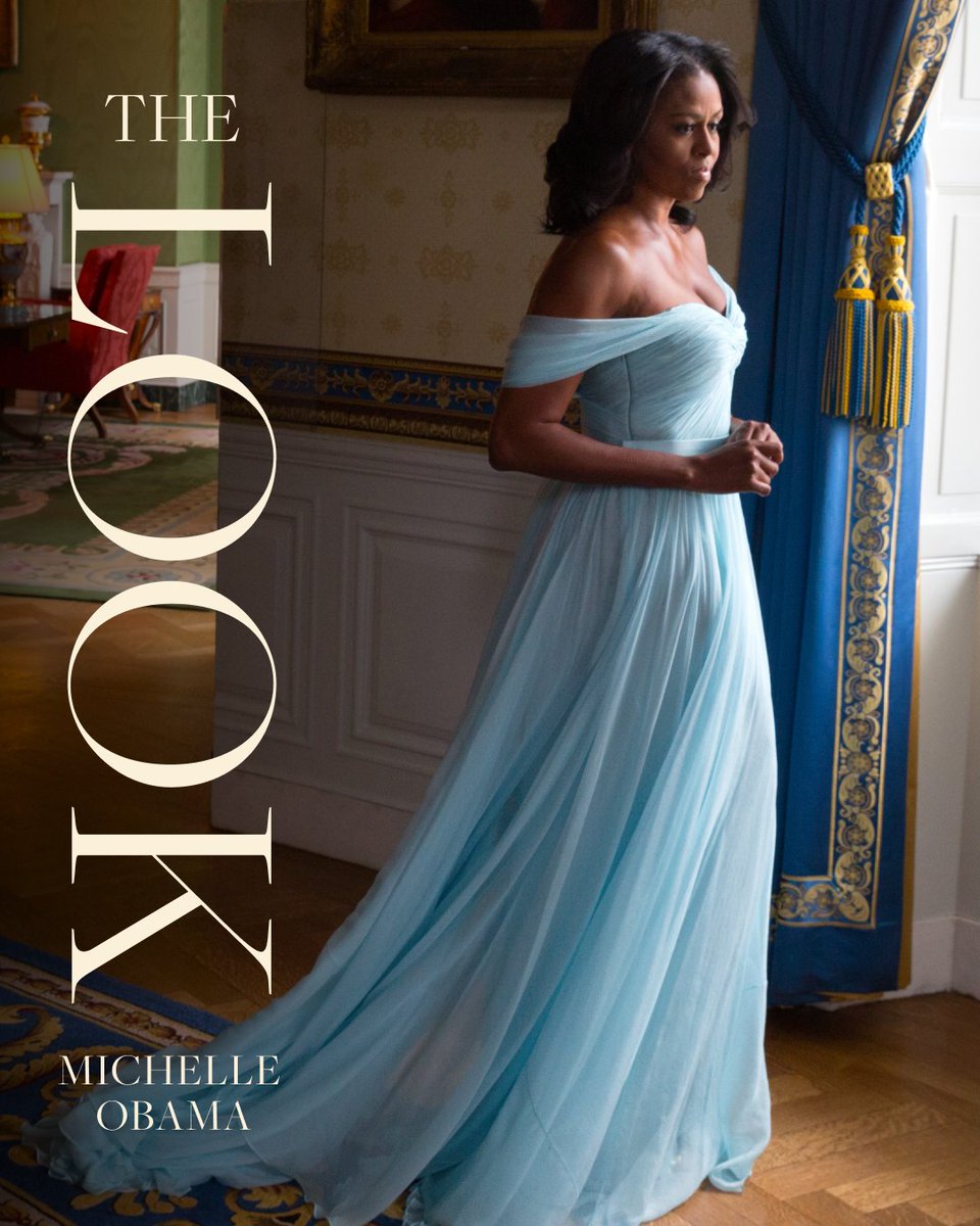 CrownPublishing's tweet image. THE LOOK—out today! 💙✨ Over her years in the public eye, Michelle Obama has used the beauty and intrigue of fashion to draw attention to her message. Now, she shares her style evolution, in her own words, for the first time.

Learn more at michelleobamabooks.com #TheLook