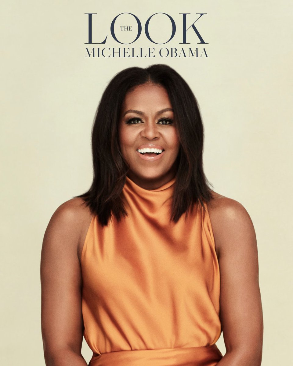 CrownPublishing's tweet image. THE LOOK—out today! 💙✨ Over her years in the public eye, Michelle Obama has used the beauty and intrigue of fashion to draw attention to her message. Now, she shares her style evolution, in her own words, for the first time.

Learn more at michelleobamabooks.com #TheLook