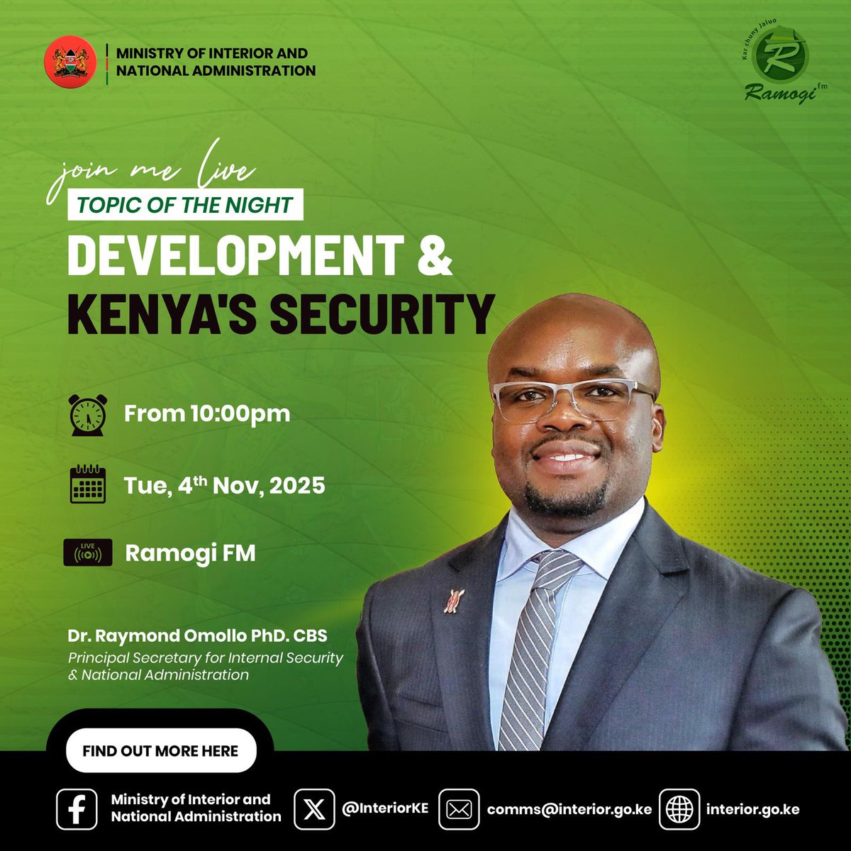 Tonight, we break down the critical link between development and security in one of Kenya’s most politically aware regions.

<a href="/KisumuCountyKE/">Kisumu County</a> 
<a href="/HomaBayCountyKE/">𝐇𝐨𝐦𝐚 𝐁𝐚𝐲 𝐂𝐨𝐮𝐧𝐭𝐲</a> 
<a href="/of_siaya/">County Government of Siaya</a>