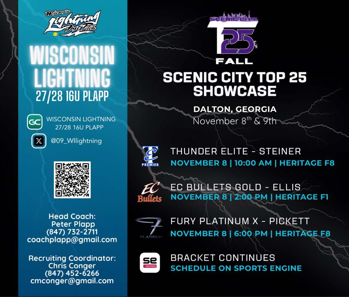 Exited to compete this weekend with my team!⚡️here’s our schedule ⚡️👇