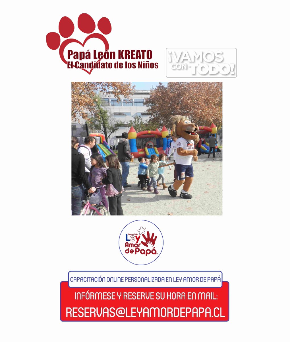 Nuestro candidato es <a href="/PapaLeonKreato/">Papá León Kreato</a> , el CAMDIDATO DE LOS NIÑOS