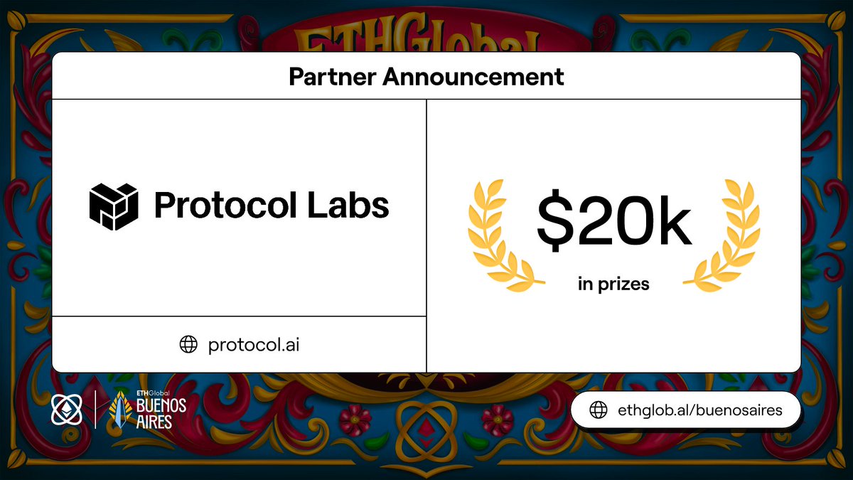 @ProtocolLabs is offering $20,000 USD in prizes.

Protocol Labs is an innovation network that connects 600+ tech startups, funds, accelerators, foundations and projects. Their work spans web3, AI, AR, VR, BCI, hardware, and more.

ethglob.al/CyKwGWm