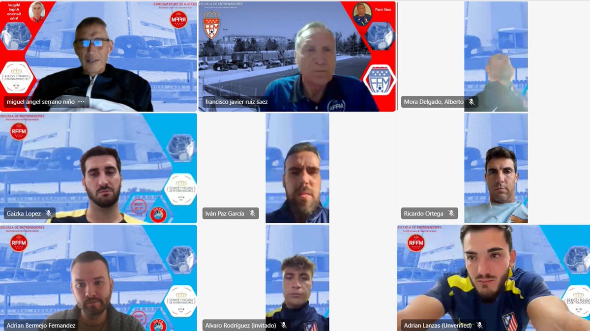 El curso UEFA 🅱️ del Centro Deportivo Alcalá de Henares del <a href="/Atleti/">Atlético de Madrid</a> recibió las enseñanzas del profesor <a href="/Pacosaez14/">Paco Sáez</a>.

El director de la Escuela, <a href="/serranonino/">miguel angel serrano</a>, incidió en el gran valor que tiene esta formación gracias a la sobrada experiencia que ostenta el claustro de profesores.