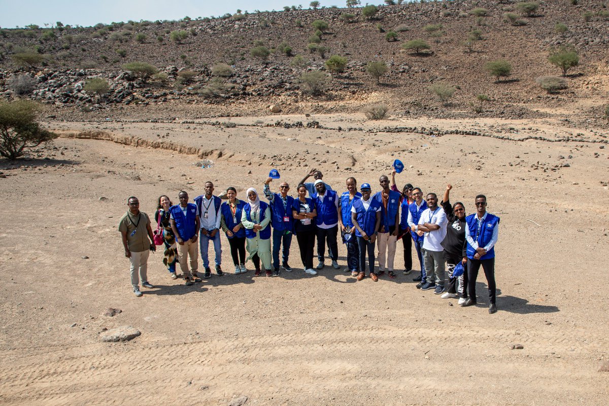 Great to meet <a href="/DjiboutiIom/">IOM Djibouti</a> teams at Lake Assal and Ali-Sabieh, Djibouti. Their dedication to tracking movements and assisting people on the move ensures every person is counted, enabling timely, data-driven, and life-saving humanitarian responses.