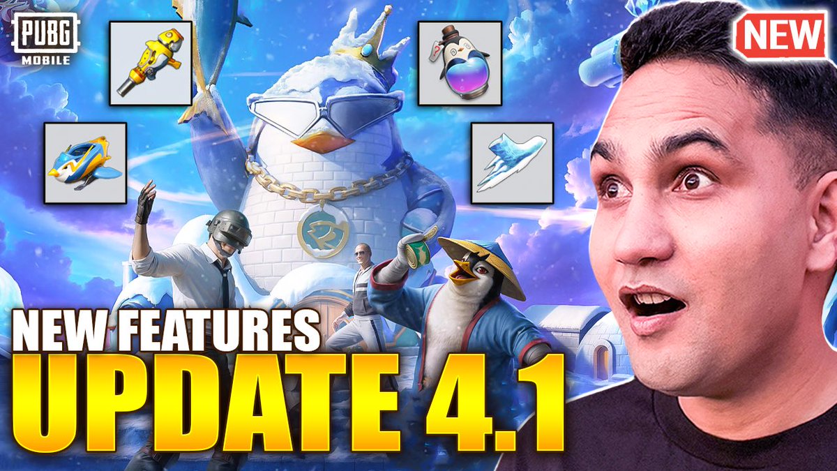 Everything You Need To Know About Update 4.1 in <a href="/PUBGMOBILE/">PUBG MOBILE</a> 

Watch here: youtu.be/n_Yt8aji2BI?si…