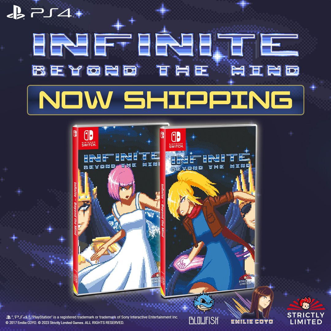 ⚔️ Infinite: Beyond the Mind now shipping for Nintendo Switch