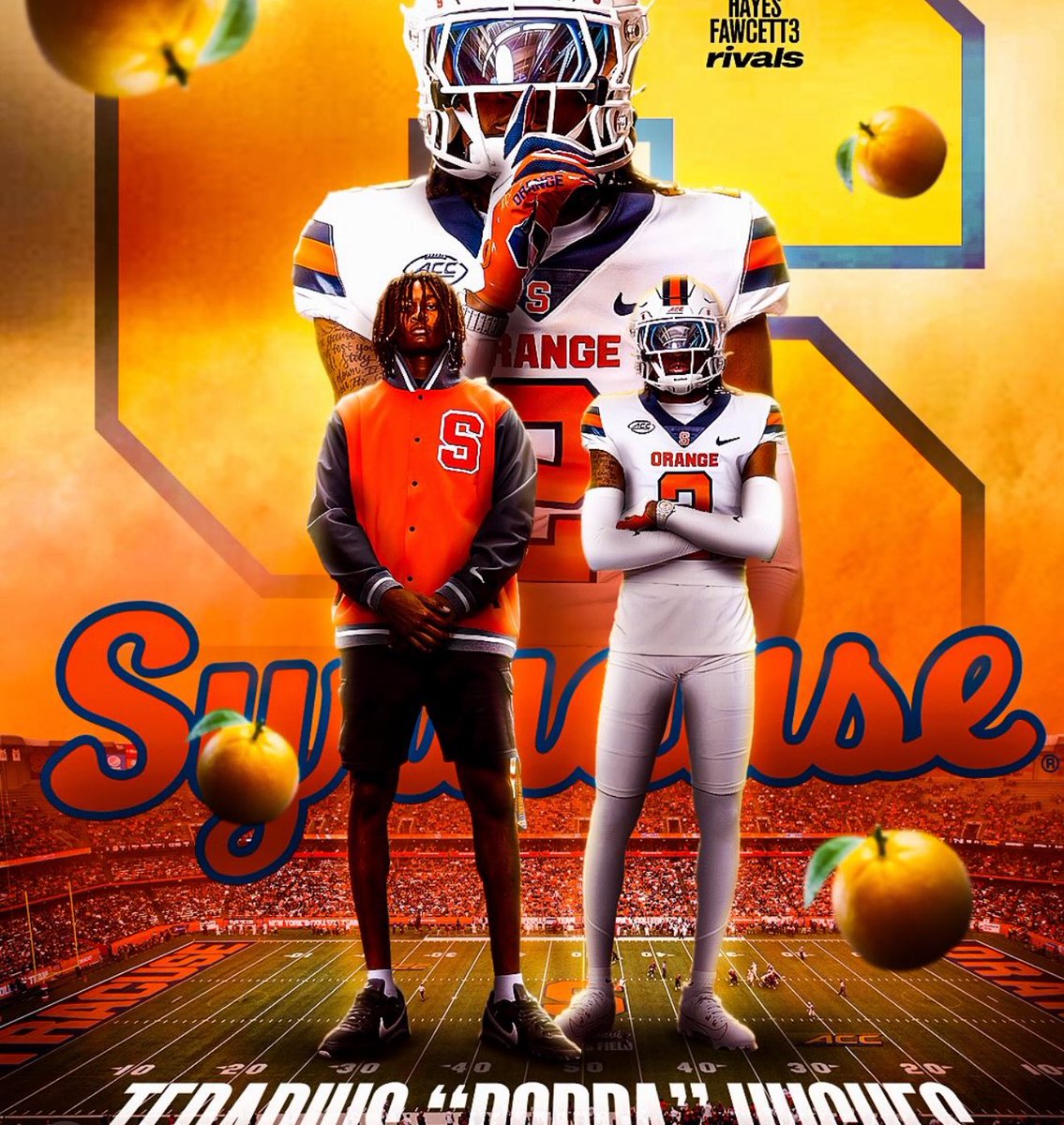 Jack_On_Sports's tweet image. 4 ⭐️ safety Tedarius Hughes has FLIPPED from Florida State to Syracuse.

HC Fran Brown adds a big time piece in #Cuse&apos;s 2026 class.