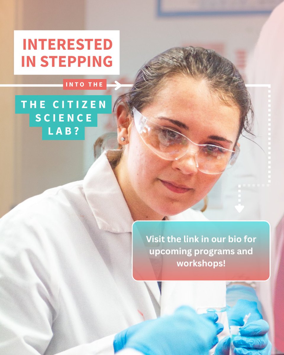 citizenscilab's tweet image. Step into The Citizen Science Lab 🔬✨

From curious kids to hands-on adult workshops, TCSL is where everyone can explore, experiment &amp;amp; experience the wonder of science! 

Meet Cheeto the bearded dragon + dive into real-lab adventures 🧡
🔗 Learn more in our bio! #TCSL