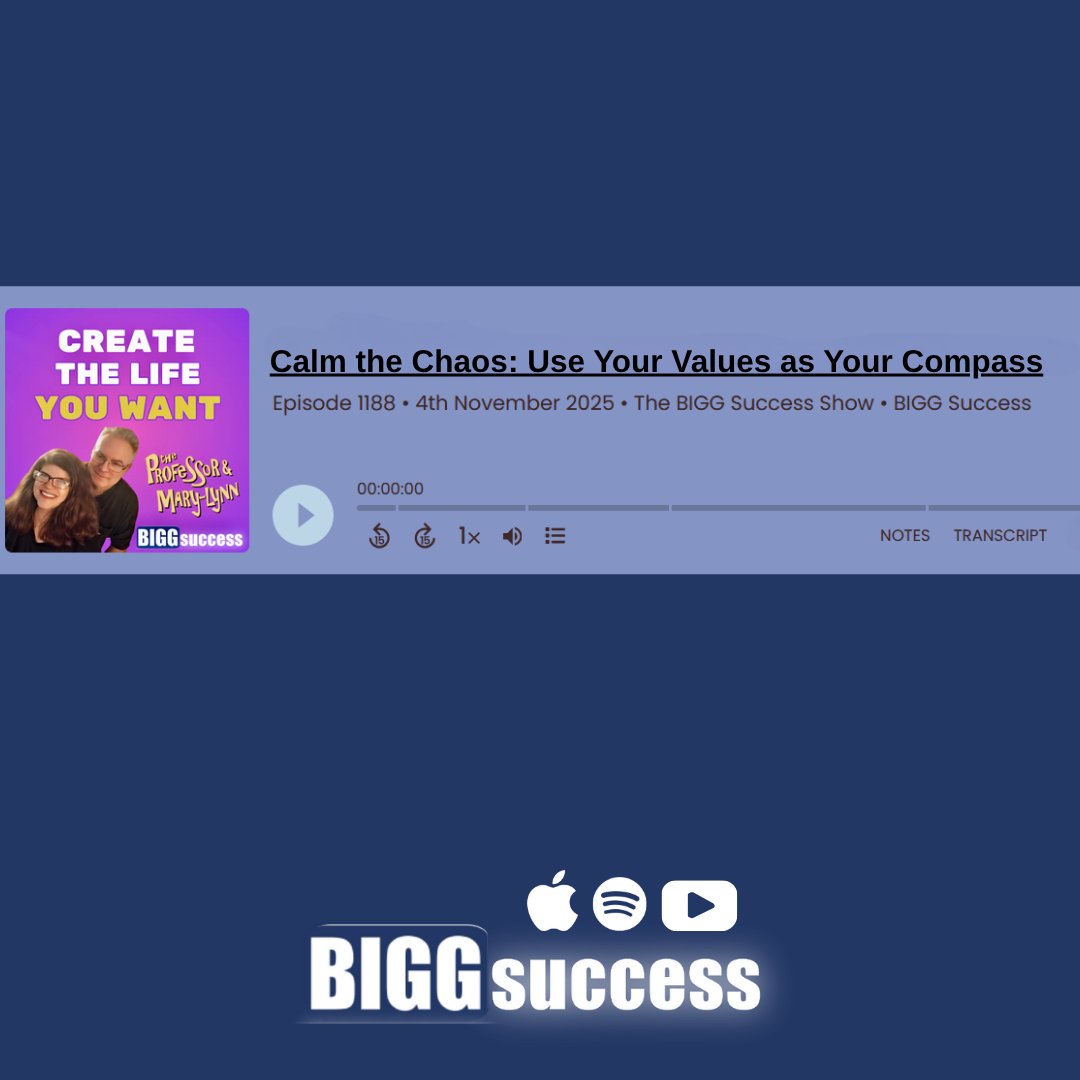 BIGGsuccess's tweet photo. Feeling pulled in every direction? Discover how to calm the chaos and prioritize to what matters most. ๐ง Listen to the new episode of The BIGG Success Show in your favorite #podcast app. #PersonalGrowth #CreateTheLifeYouWant #BIGGSuccess https://t.co/HmAdvdXitN