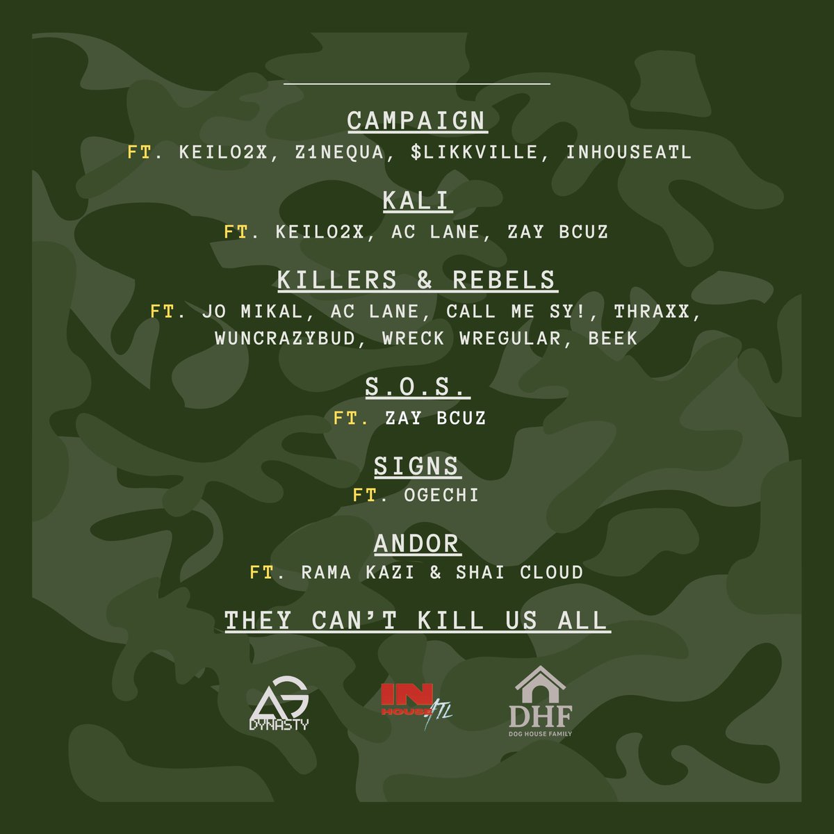 agdynastyatl's tweet photo. They Can’t Kill Us All 🗳️

A story of love and revolution 

Featuring @ZayBcuz @WorldOfAC @Keilo2x @inhouse_atl @ramakaziraps @CloudShaii and more ‼️

On all platforms 🏰

https://t.co/tBnIZkOuUg https://t.co/tVj2JQvkR4