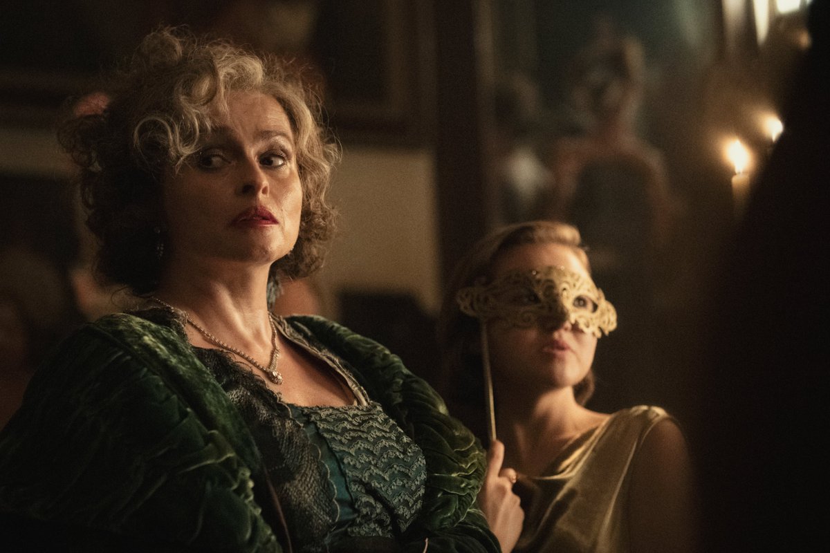 agathachristie's tweet photo. Your first look at AGATHA CHRISTIE'S SEVEN DIALS on Netflix, following a determined young aristocrat's search for answers when a lavish country house party ends in murder. Arrives 15th Jan https://t.co/wAoPROukEW