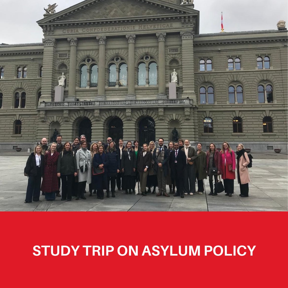 Last week we had the pleasure of welcoming 28 Justice and Home Affairs Counsellors from EU and EFTA member states to an Attachés trip on Asylum Policy in Switzerland.

Many thanks to all participants and speakers for the valuable exchanges!
<a href="/SEMIGRATION/">SEM</a> #SwissEUrelations