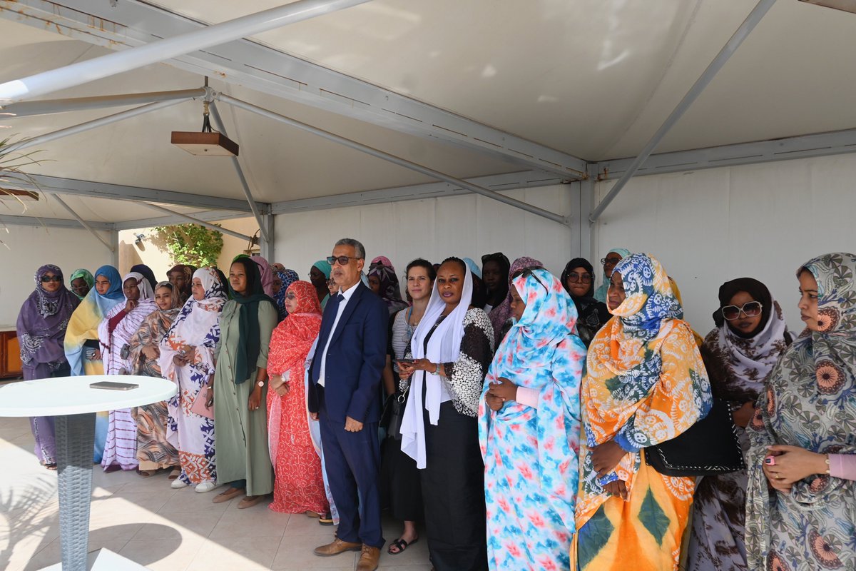 Le Réseau national des 🚺 médiatrices, appuyé par le projet #Inclusion, renforce ses capacités en médiation, prévention des conflits et suivi des violences faites aux femmes en politique.
Une étape clé pour une gouvernance plus inclusive &amp; participative.

📍 Nouakchott
🗓️ 3-6 nov