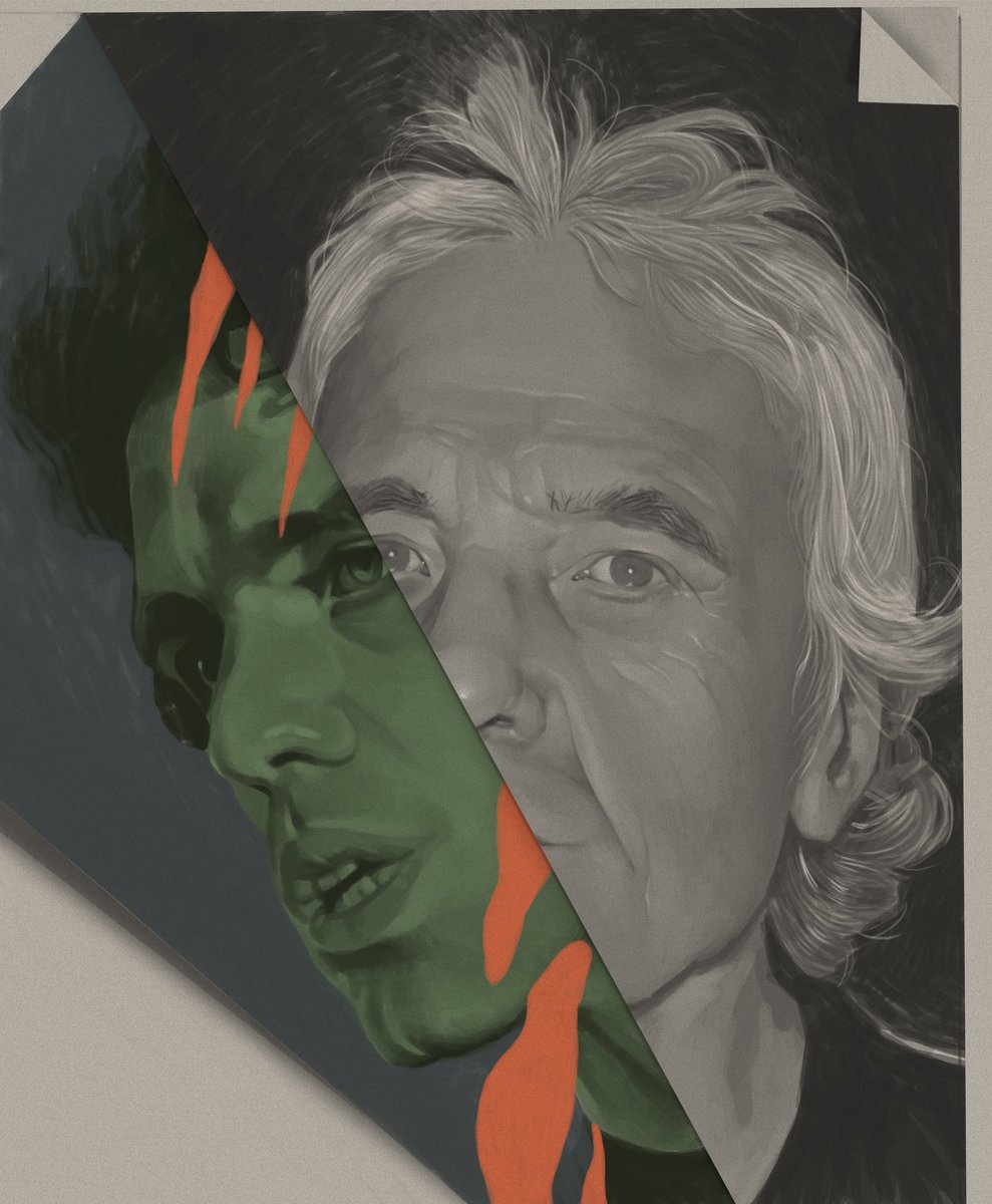 New work!

Here’s my latest illustration for <a href="/BWDR/">Bright Wall/Dark Room</a> 

<a href="/aHeartOfGould/">Travis Woods</a> recently sat down with the legendary ABEL FERRARA to talk about film, sin, redemption, and his new memoir.

It’s a wonderful, insightful read:

brightwalldarkroom.com/2025/11/03/abe…