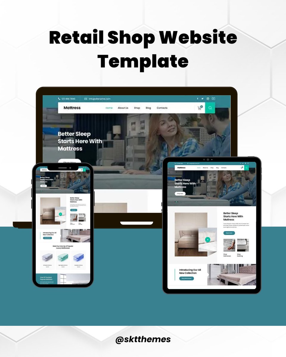 sktthemes's tweet image. SKT StoreFront – Retail Shop Website Template
Build your retail store online with SKT StoreFront. Fully customizable, responsive, and designed for product sales.
sktthemes.org/shop/retail-sh…

#RetailWebsite #Ecommerce #WordPressTheme #OnlineStore #WebDesign #SmallBusiness