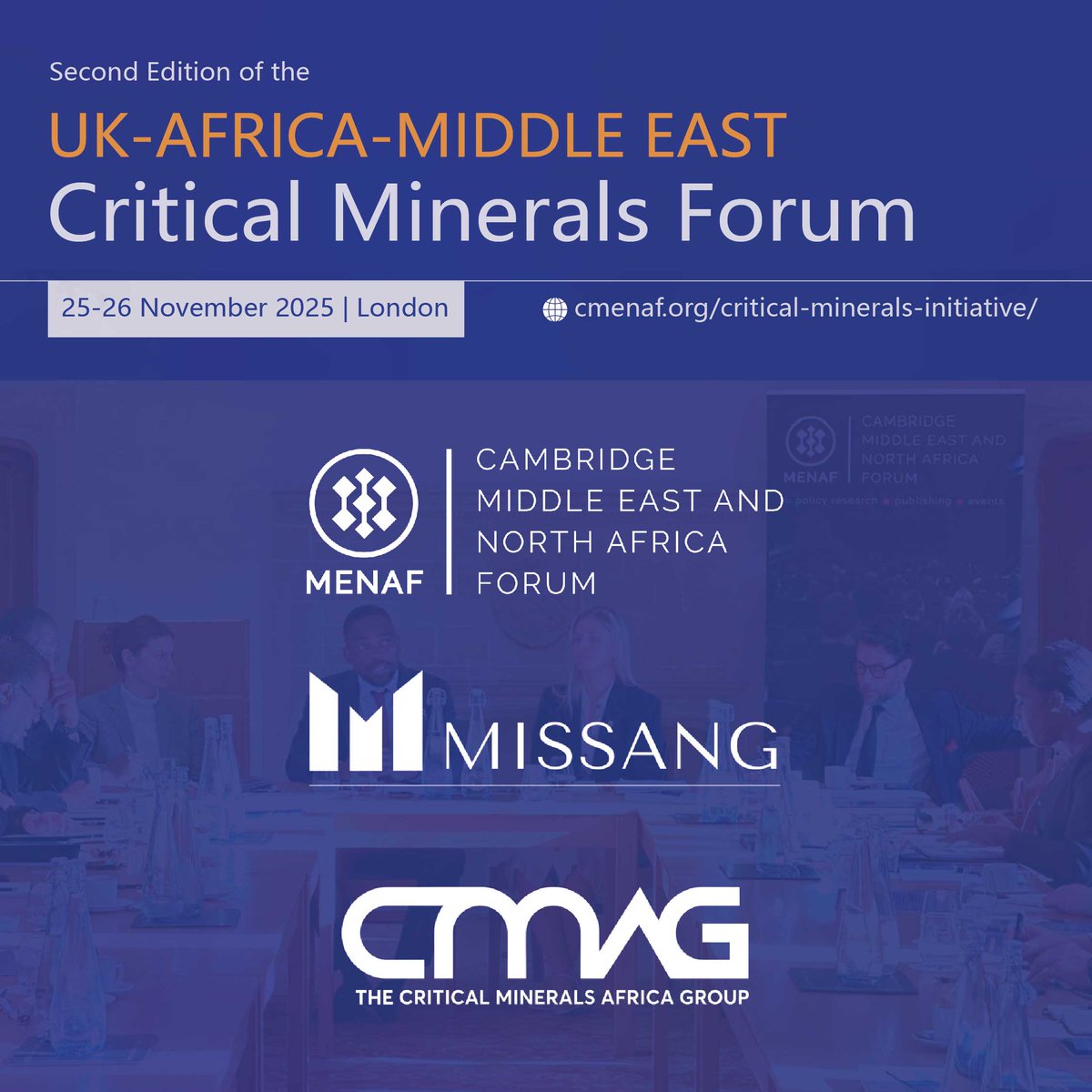 🌍 The countdown has begun — only three weeks remain until the #CriticalMineralsForum2025.
Join global leaders, policymakers, and industry experts as we explore the future of critical minerals and their pivotal role in advancing sustainable development, energy security and future