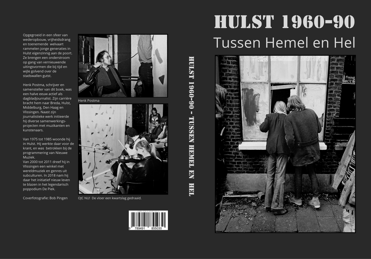 henkpostma's tweet photo. HULST 1960-90, Boekpresentatie. Hoe jonge mensen in het Land van Hulst zich eigenzinnig buiten de grensen van de gevestigde orde bewegen https://t.co/bJXFR2yyN3 https://t.co/aKfZzxqGNK