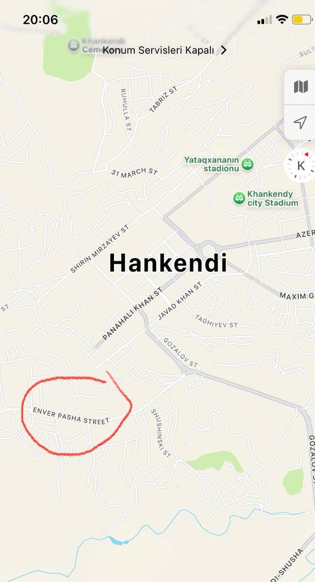 2023 yılında işgalden kurtarılan Hankendi şehrinin bir caddesine, Enver Paşa'nın ismi verildi.

Enver Paşa ve kardeşi Nuri Paşa, Azerbaycan'ın başkenti Bakü'nün 1918'de Bolşevik-Ermeni işgalinden kurtarılmasında önemli rol üstlenmişlerdi.