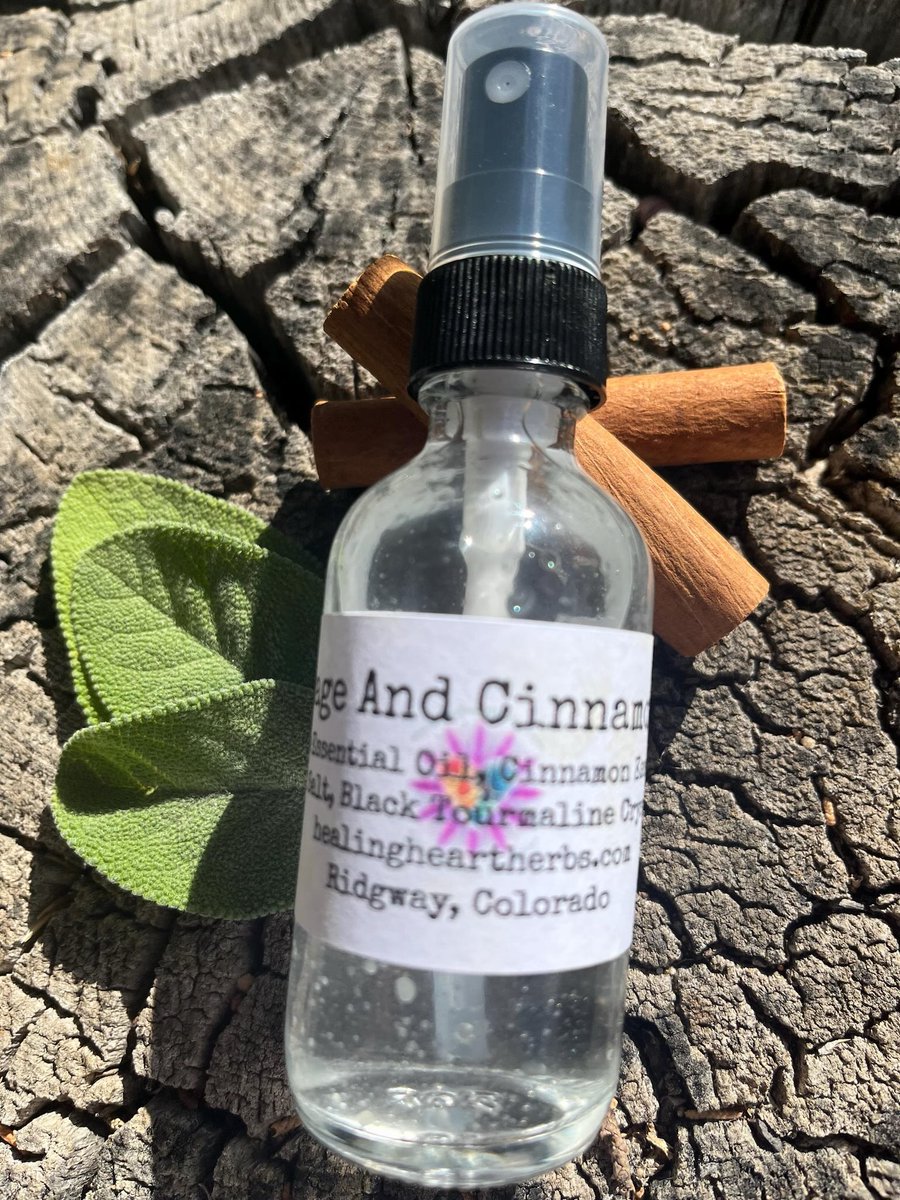 annecalzada's tweet image. Cleanse negative energies and transform them into peace! Smells amazing and feels even better!✨
Find it @ 
healingheartherbs.com
Local Delivery Available
#sageandcinnamon #sacredspaces #vibration #energy #positivevibrations #antimicrobial #healingheartherbs #Love