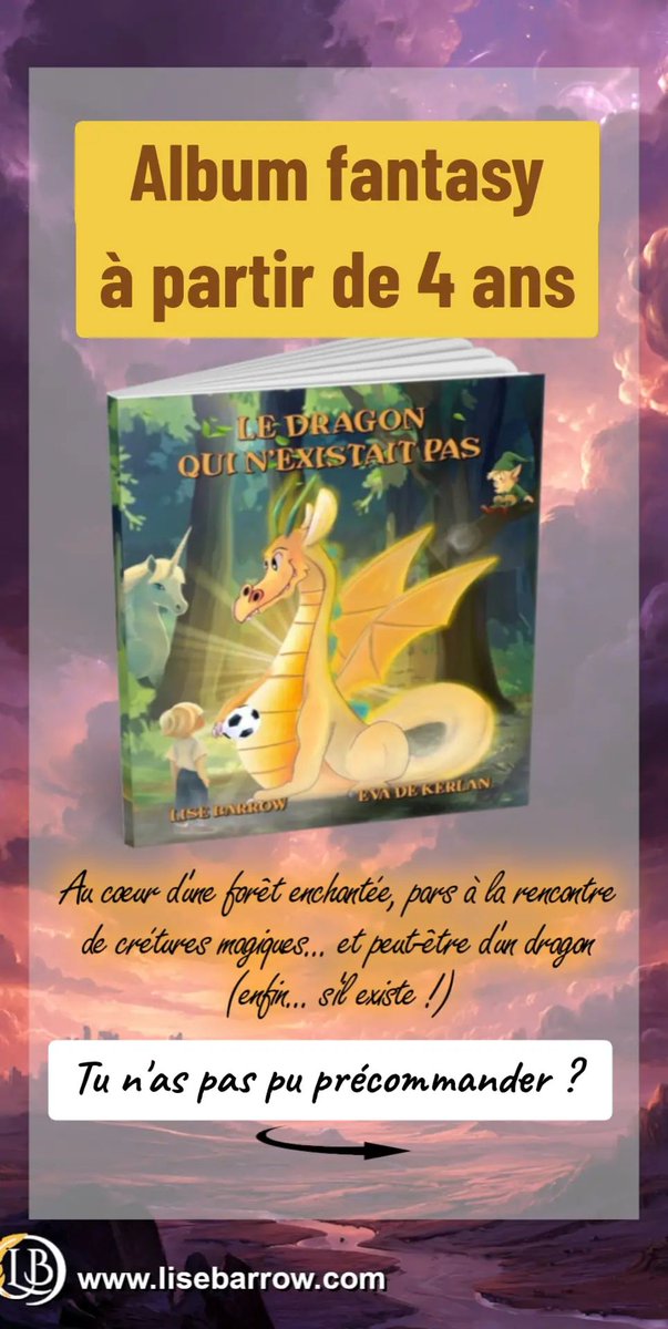 LiseBarrow's tweet image. LE DRAGON EST EN ROUTE
Voilà, les dernières précommandes sont parties ce matin…🤩
J’espère que cet album fantasy ravira le cœur des petits et de leurs parents !😍 
📕Tu veux découvrir cette aventure ? le lien est en bio…

#commandes #dragon #confiance #lecteurs #merci